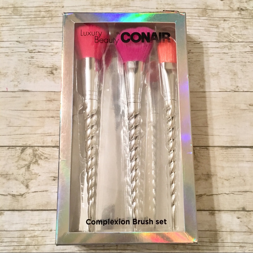 🦄 Conair Complexion 3 Pc Brush Set
